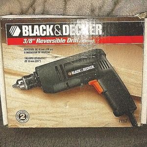 Black and Decker reversible drill